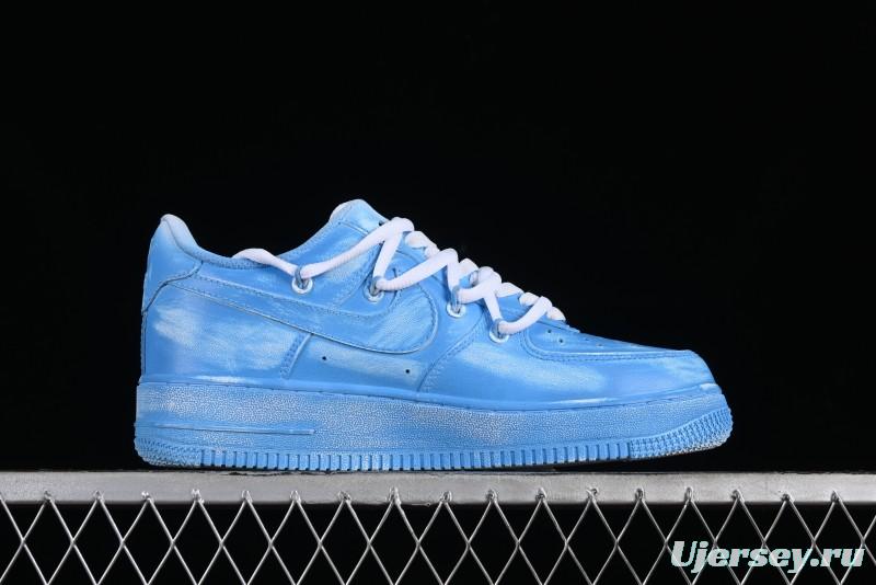 Nike Air Force 1 '07 Low Tie-Dye Blue Casual Sneakers - YY2024-929