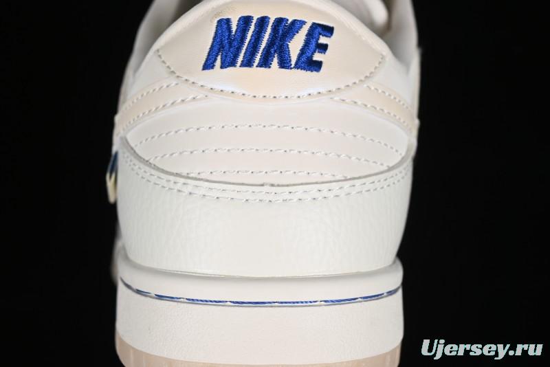 Nike SB Dunk Low White Pearl Anniversary High-End Custom Low-Top Casual Skate Shoes - XB3802-346