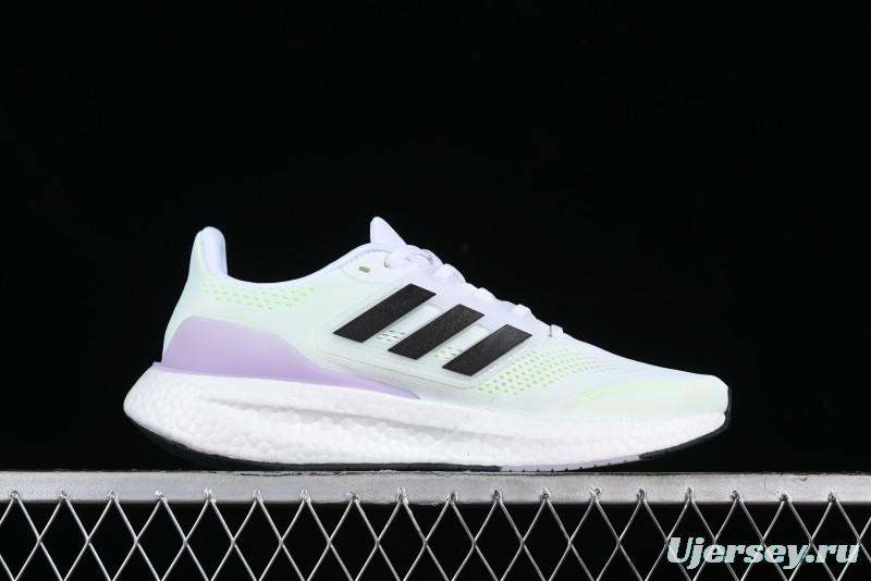 Adidas Pureboost 23 Running Shoes Lightweight Breathable with Full-Length BOOST Cushion - IF2398