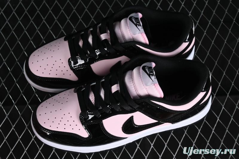 Nike Dunk Low SB Pink Black Casual Skate Shoes - DJ9955-600