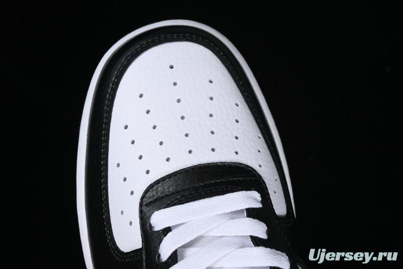 Nike Air Force 1 '07 Low White Black Blue Color Block Casual Sneakers - FN8008-001