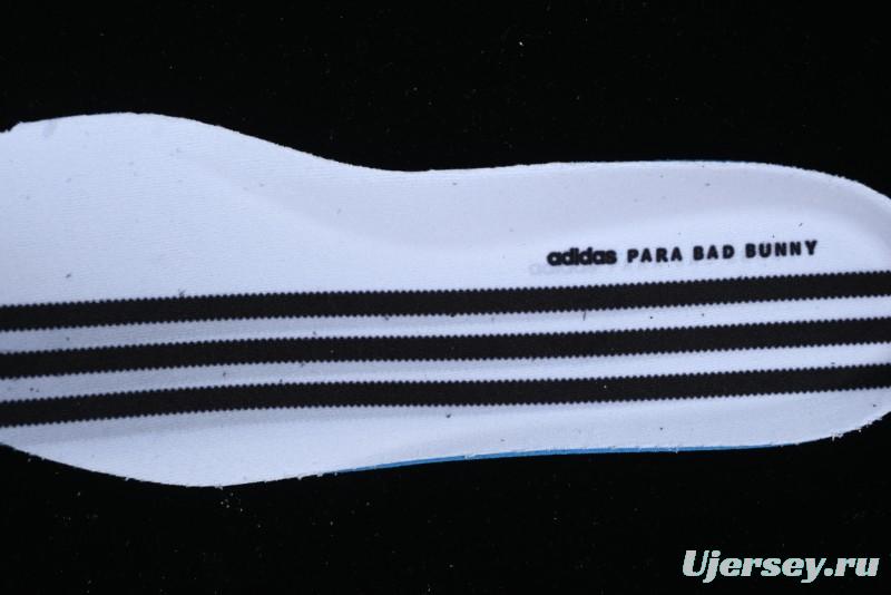 Adidas Originals Gazelle Indoor Bad Bunny Retro Low-Top Sneakers with Non-Slip and Wear-Resistant Sole - IF9733