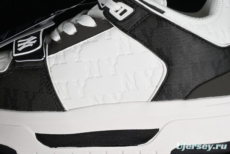 MLB Chunky Liner New York Yankees Lightweight Platform Sneakers with 6cm Height Increase - 3ASXCMM4N50BKS