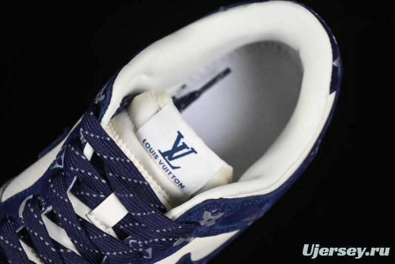 Nike SB Dunk Low LV Collaboration Anniversary Customized Low-Top Casual Sneakers - XD6188-029