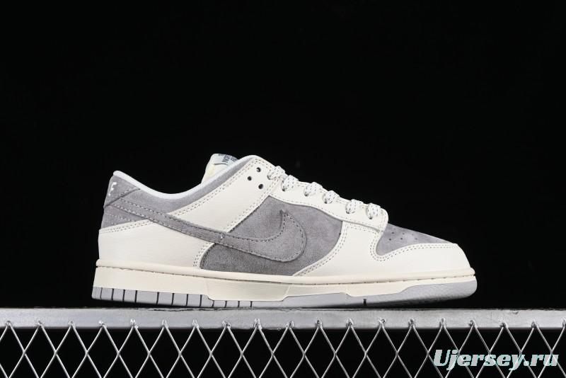 Nike SB Dunk Low The North Face Collaboration - Beige Suede Anniversary High-End Custom Low-Top Casual Skate Shoes - XD6188-020