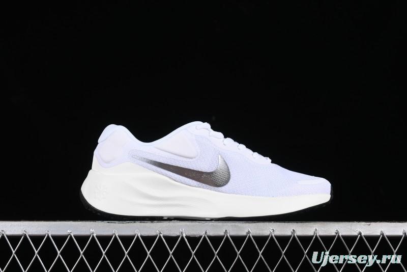 Nike Revolution 7 Wide Low-Top Running Shoes with Breathable Mesh and Durable Cushioning - FB2208-101