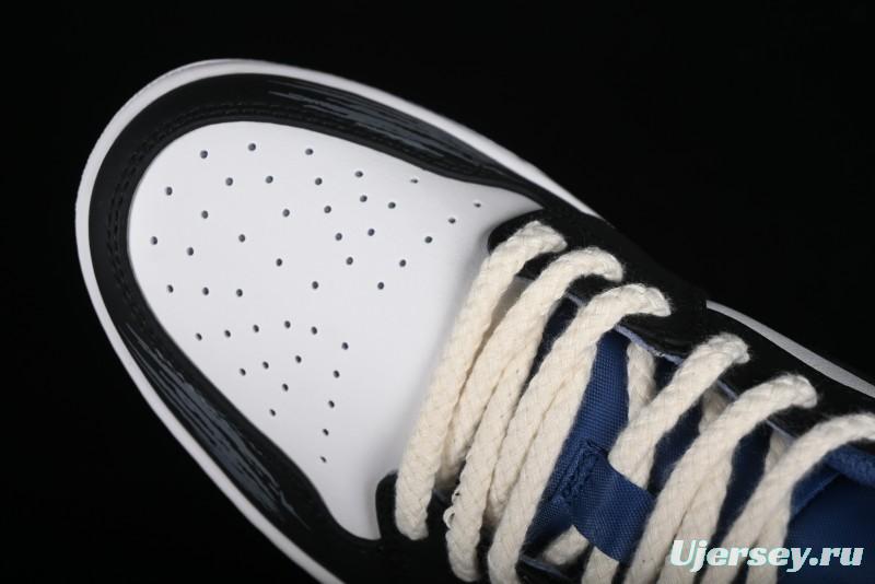 Nike Air Jordan 1 Low AJ1 Casual Lifestyle Sneakers - 553558-414