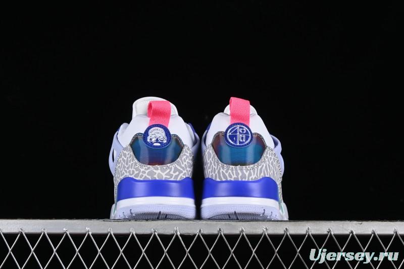 Nike Jordan Spizike Low AJ Hybrid Sneakers with Rainbow Colorway - HF5758-151