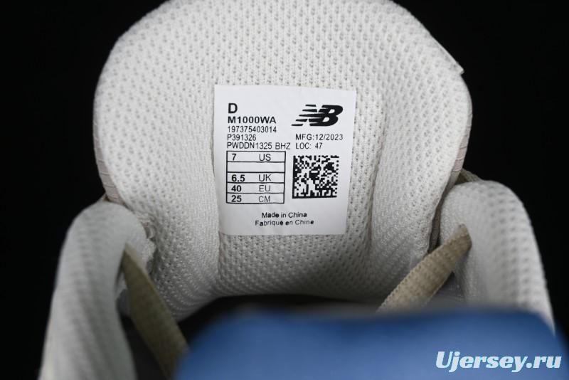 New Balance 1000 Series Retro Dad Style Low-Top Casual Running Shoes - M1000WA