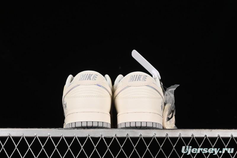 Nike SB Dunk Low Stussy Anniversary Custom Low-Top Casual Sneakers - XY1688-002