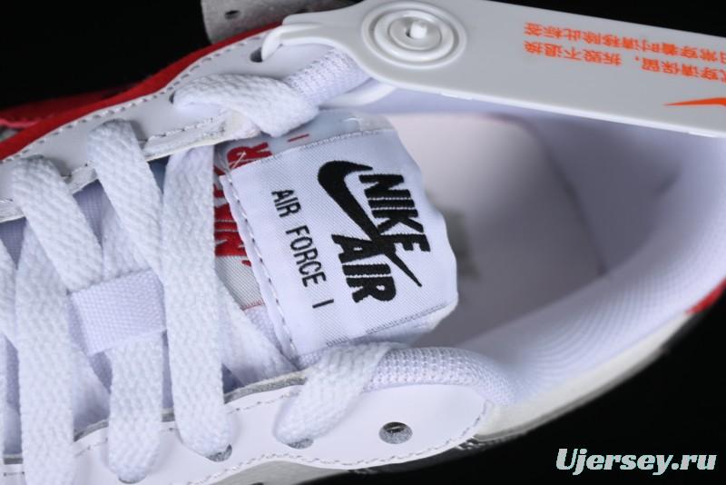 Nike Air Force 1 Shadow Lightweight Elevated Low-Top Casual Sneakers - FN6335-100