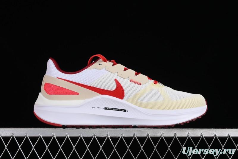 Nike Air Zoom Structure 25 2024 New Cushioning Anti-Slip Comfortable Running Shoes - FJ0332-100