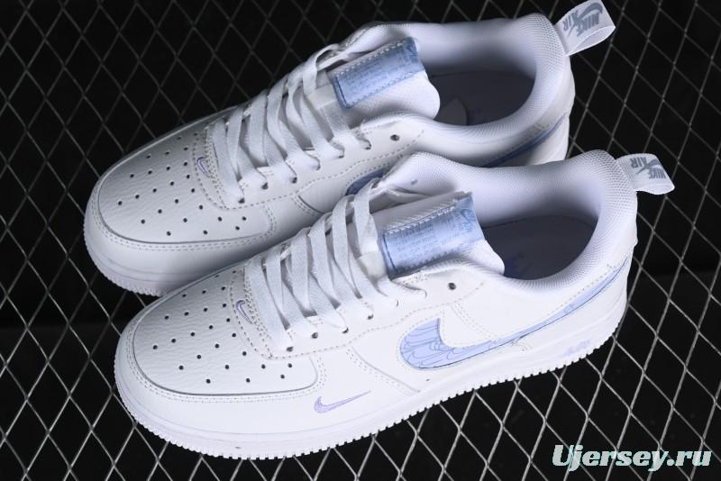 Nike Air Force 1 '07 Low Hazy Purple Casual Sneakers with Full-Length Air Solo Cushion - FB8971-800