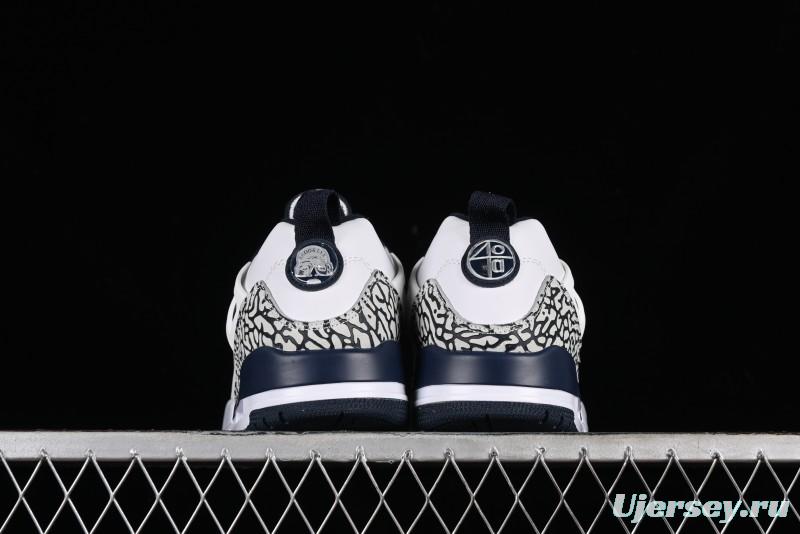 Nike Jordan Spizike Low AJ Hybrid Sneakers with Classic White-Black Colorway - FQ1759-104