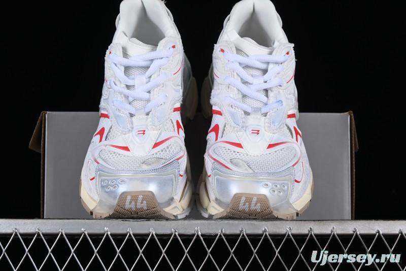 Balenciaga Runner Kith Four Color Retro Casual Sneakers - W3RXP9260