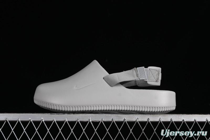 Nike Calm Slide Mule Comfortable Foam Sandals with Textured Footbed - FB2185-100