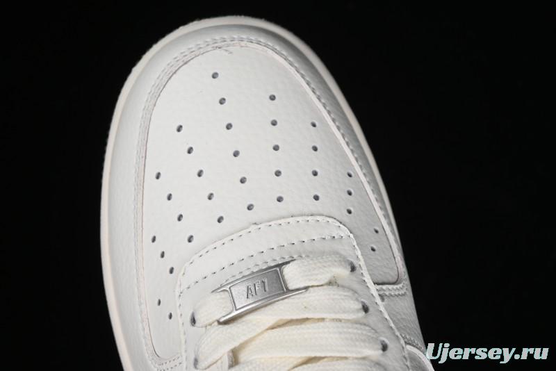 Nike Air Force 1 '07 Low LV Collaboration - Beige Green Double Swoosh Casual Sneakers - XZ6188-003