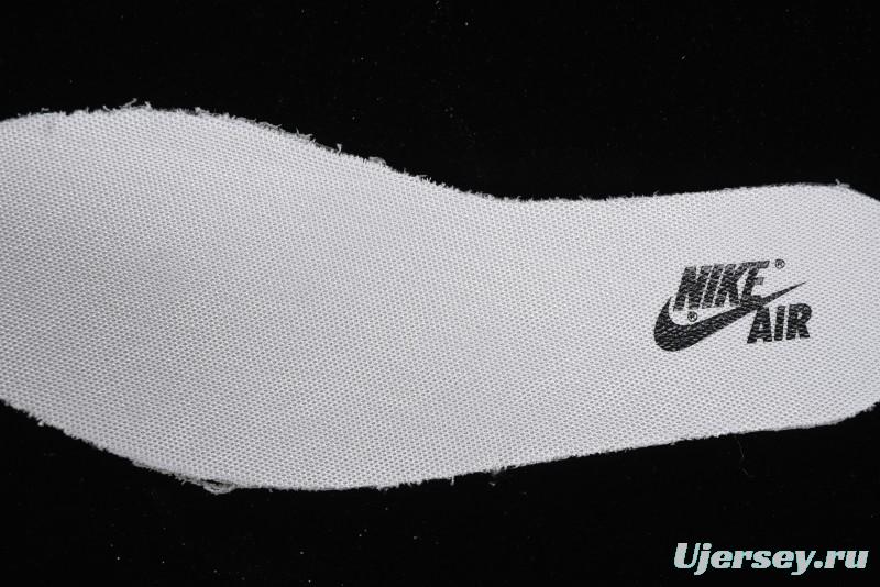 Nike Travis Scott x Fragment Design x Jordan Air Jordan 1 Low OG SP AJ1 LV Grey Black Pig Print Low-top Casual Sneakers - SJ2068-101