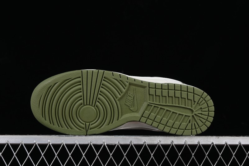 Nike SB Dunk Low LV Collaboration - Beige Green Luxury Custom Low-Top Casual Sneakers - XX2025-318