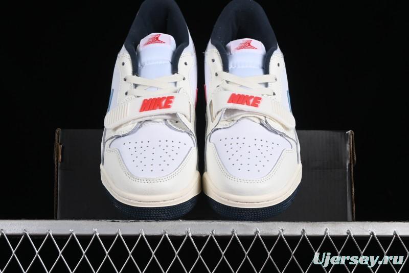Nike Air Jordan Legacy 312 Low Sneakers with Velcro Strap and Triple Sole Design - HM3709-141