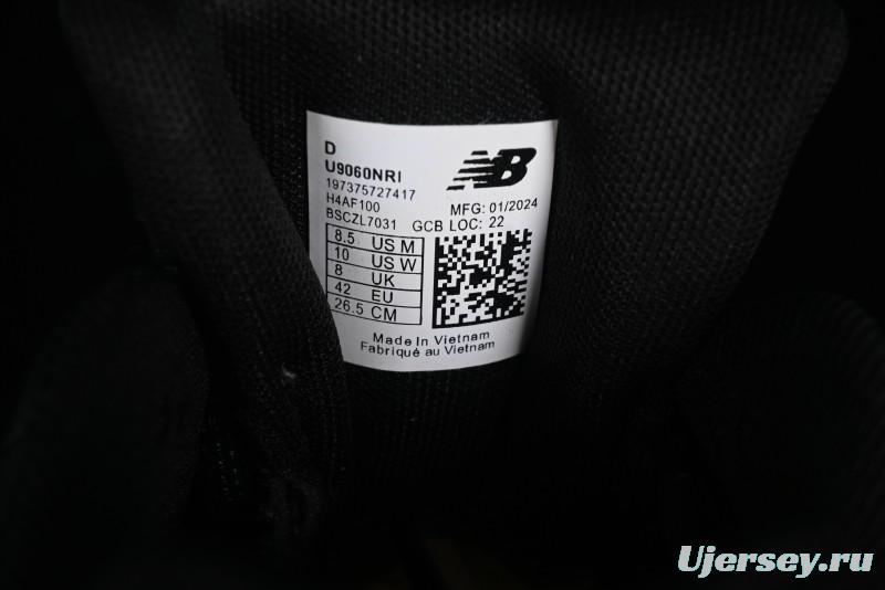 Joe Freshgoods x New Balance NB9060 Retro Casual Running Sneakers with ABZORB Cushioning - U9060NRI