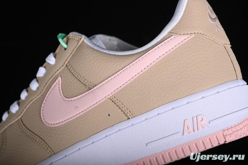 Nike Air Force 1 '07 Low Casual Sneakers with Full-Length Air Cushion - 845053-201