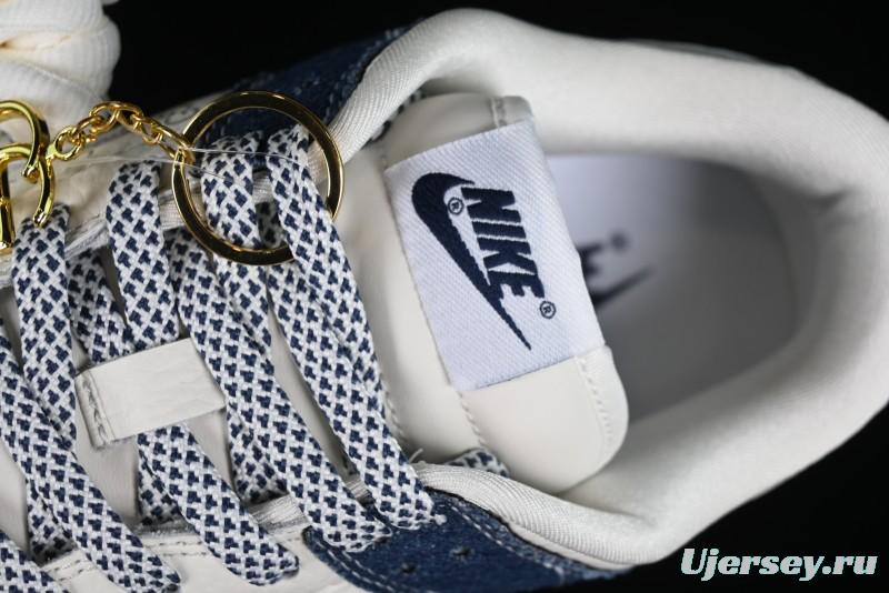 Nike SB Dunk Low Gucci Collaboration - Denim with Light Blue Swoosh Anniversary High-End Custom Low-Top Casual Sneakers - FC1688-141