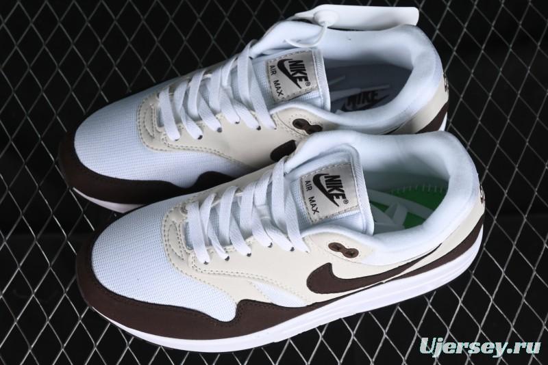 Nike Air Max 1 Retro Running Shoes with Half-Sole Air Cushion - DZ2628-004