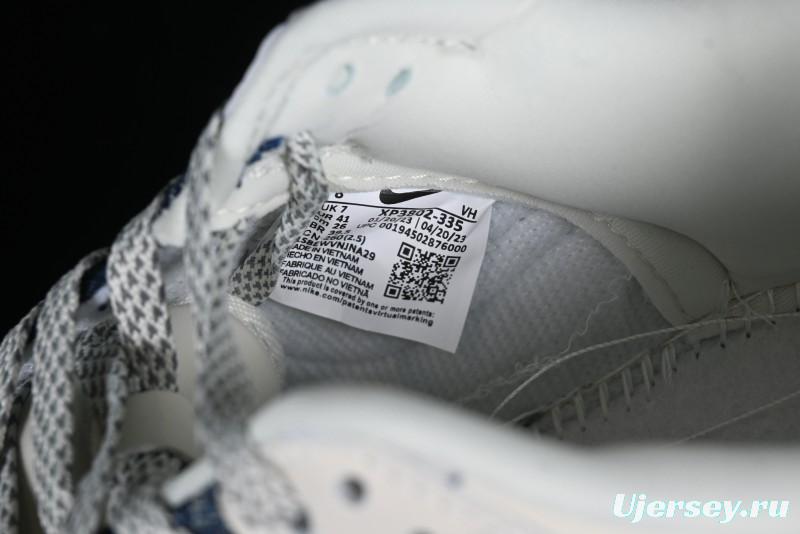 Nike SB Dunk Low LV Collaboration - Dark Blue Denim Anniversary High-End Custom Low-Top Casual Skate Shoes - XP3802-335