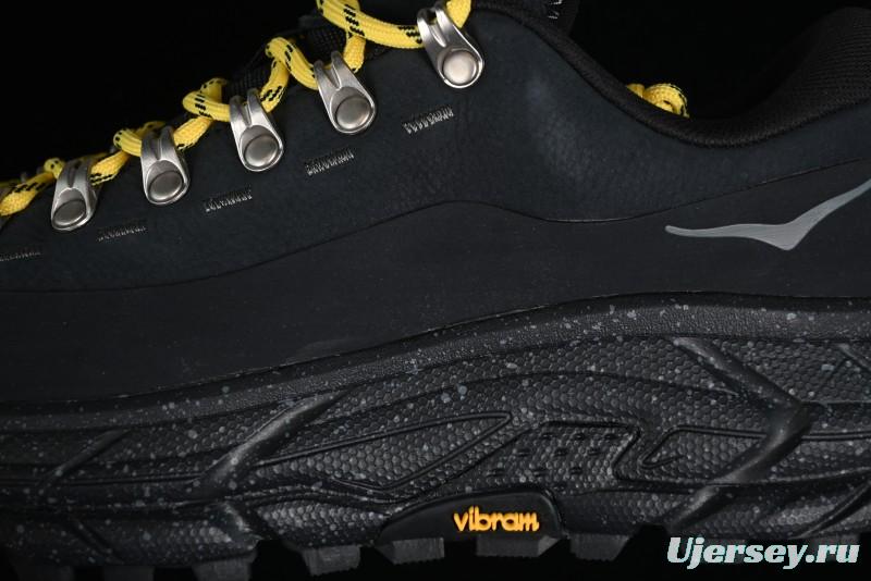HOKA ONE ONE Tor Summit Low-Top Running Shoes with Geometric Cushioning for Stability and Traction - 1147952 BBLC