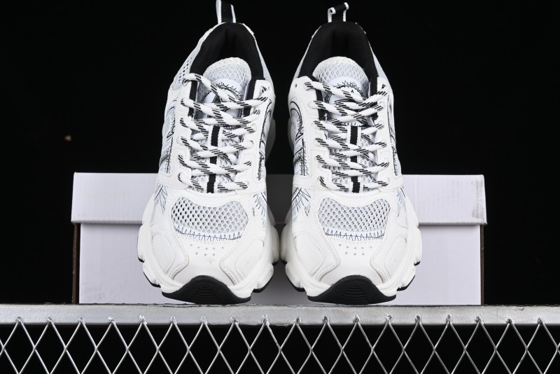 Dior Chrono Round Toe Lace-Up Lifestyle Casual Running Shoes - 59K GREY