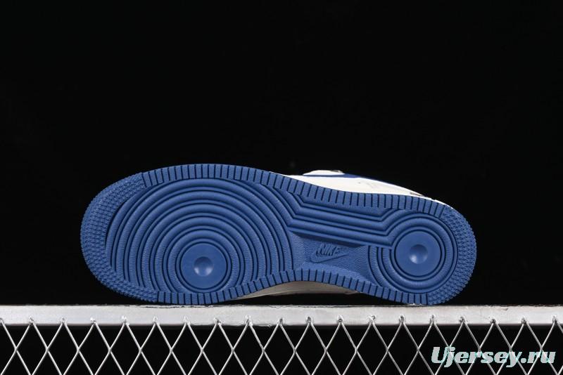 Nike Air Force 1 '07 Low Gucci Collaboration - Light Blue Linen Low-Top Casual Sneakers - XZ3398-788