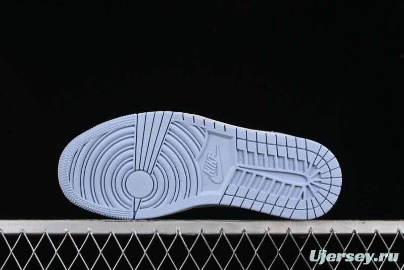 Nike Travis Scott x Fragment Design x Air Jordan 1 Low OG SP AJ1 Stone Island Collaboration - BB6588-105