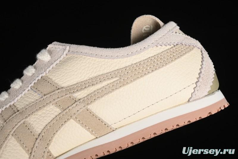 Onitsuka Tiger Mexico 66 Low-Top Leather Running Shoes - 1183C076-101