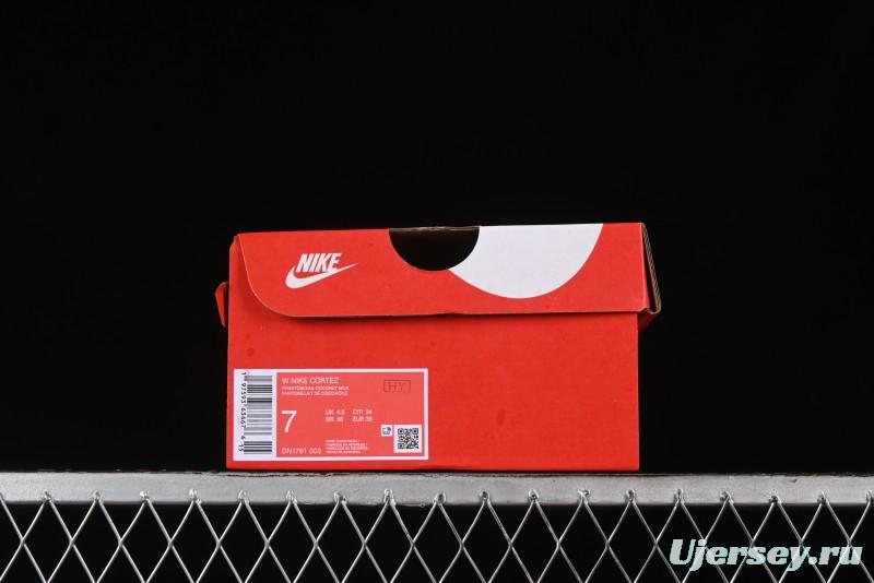 Nike Classic Cortez Leather Retro Running Shoes - DN1791-002