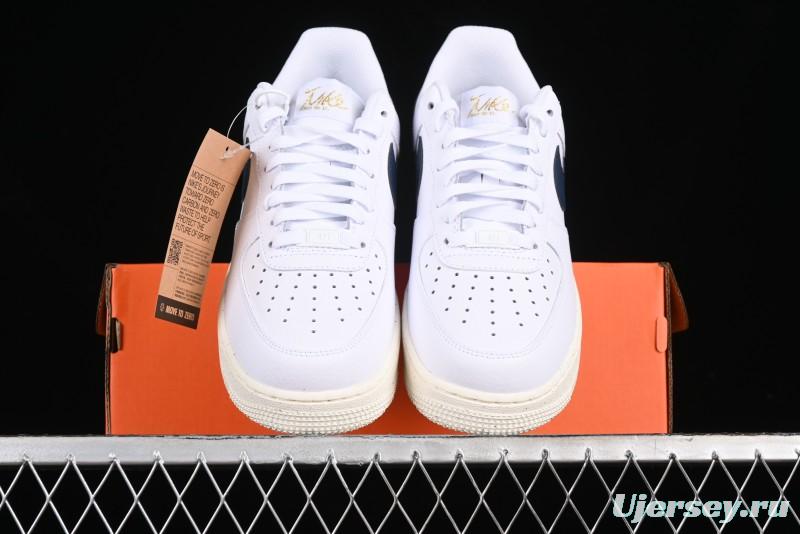 Nike Air Force 1 '07 Low Casual Sneakers with Full-Length Air Cushion - FZ6768-100
