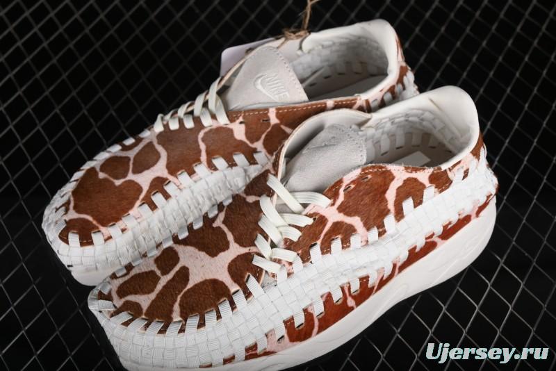 Nike Footscape Woven Asymmetrical Knit Low-Top Lifestyle Sneakers with Nike Air Cushion - FB1959-100