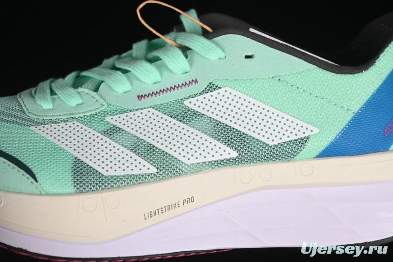 Adidas Adizero Boston 11 Running Shoes with Lightstrike Pro and ENERGYROD for Enhanced Performance - CV9064