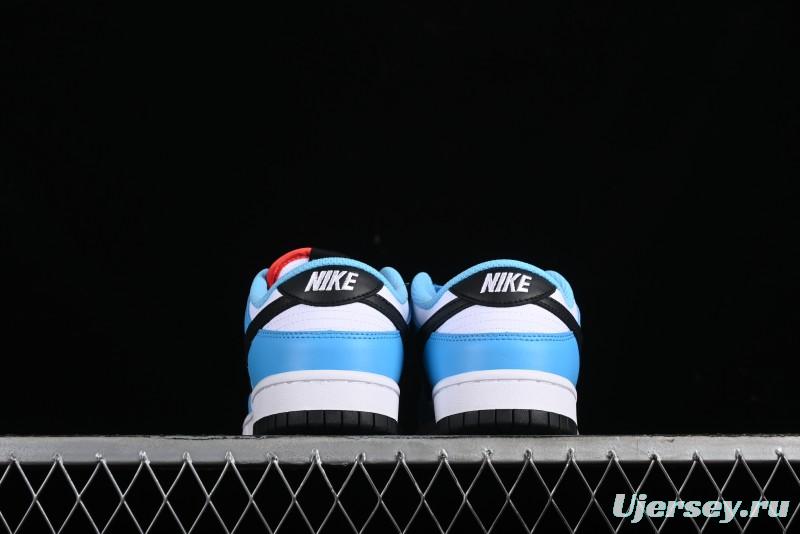 Nike Dunk Low Next Nature "N7" SB Casual Skate Shoes with Vibrant Color Blocking - HJ9088-488