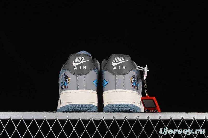 Nike Air Force 1'07 Low "Galuru" Digimon Themed Casual Sneakers - CJ0304-310