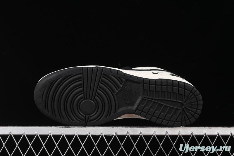 Nike SB Dunk Low Stussy Anniversary Custom Low-Top Casual Sneakers - SJ2068-283