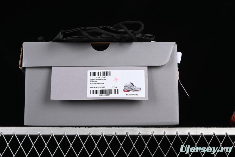 Balenciaga Runner Kith Four Color Retro Casual Sneakers - W3RMU9016