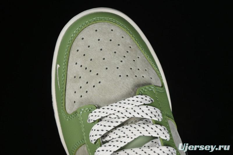 Nike SB Dunk Low UN Collaboration - Flying Spring Green Anniversary High-End Custom Low-Top Casual Skate Shoes - JH8310-959