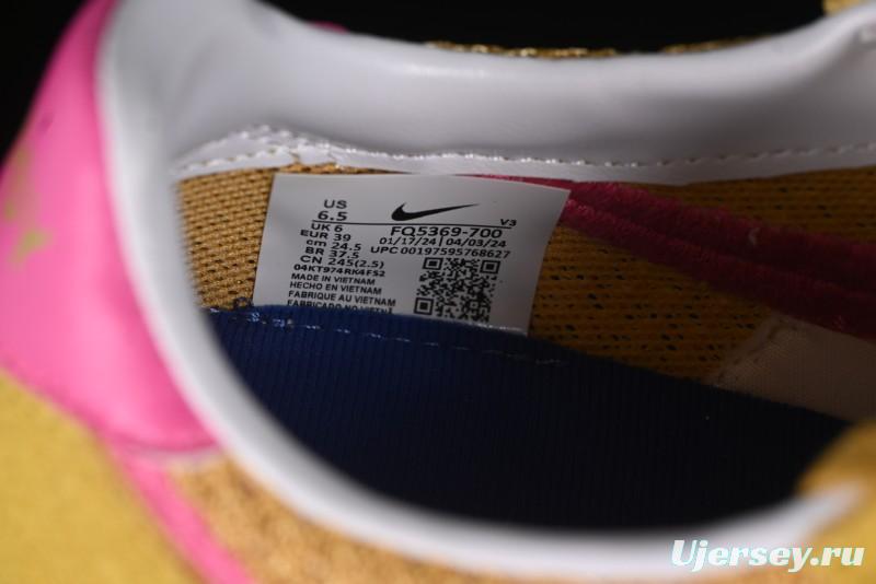 Stussy x Nike Roshe Run LD-1000 Comfortable Versatile Non-Slip Durable Waffle Low-Top Casual Running Shoes - FQ5369-700