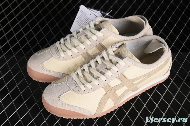 Onitsuka Tiger Mexico 66 Low-Top Leather Running Shoes - 1183C076-101