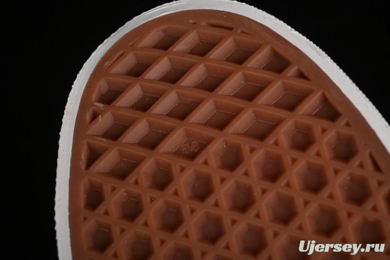 Vans Knu-Skool High Street American Retro Canvas Skate Shoes in Black Green - VN000CSQW3Z