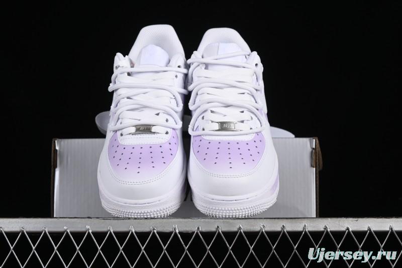 Nike Air Force 1 '07 Low Custom Spray Painting Romantic Message Low-Top Casual Sneakers - ZH0316-028