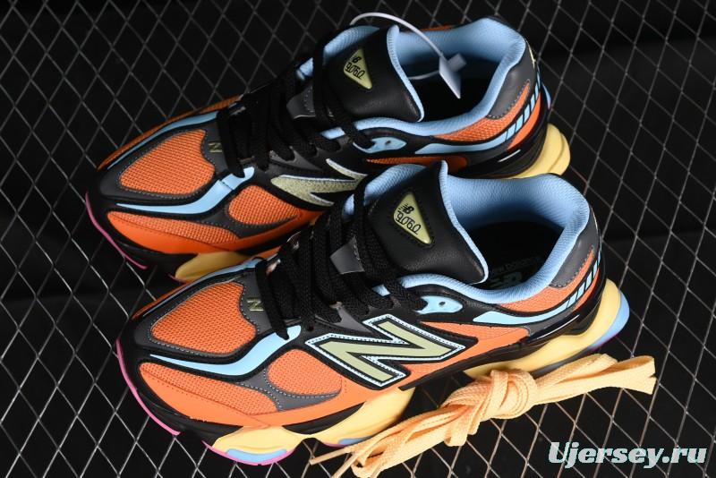 Joe Freshgoods x New Balance 9060 Retro Casual Running Sneakers with ABZORB Cushioning - U9060GB