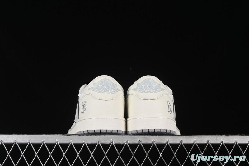 Nike Travis Scott x Fragment Design x Air Jordan 1 Low OG SP AJ1 Low Top Casual Sneakers - DM7866-022