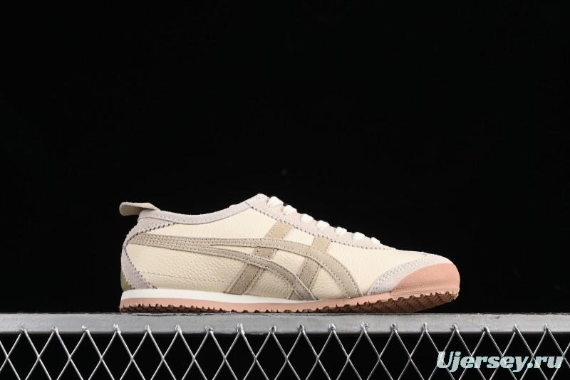 Onitsuka Tiger Mexico 66 Low-Top Leather Running Shoes - 1183C076-101